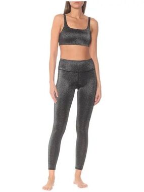ALO YOGA Glitter High-Rise Leggings small matching bra med  new